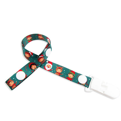 Cute Baby Pacifier Clip
