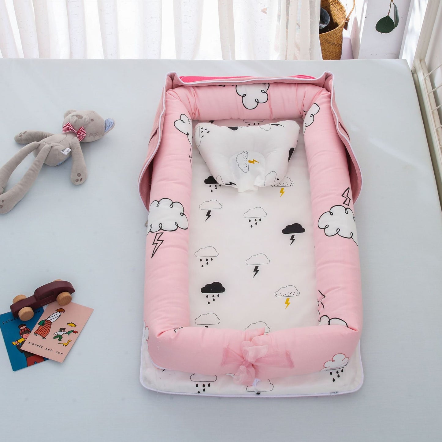 COTTON PORTABLE FOLDABLE BABY BED