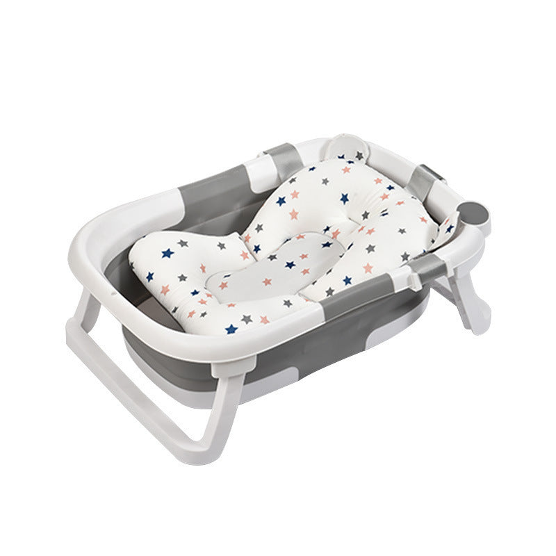 BABY BATHTUB WITH WATER TEMPERATURE (NON-SLIP), FOLDABLE