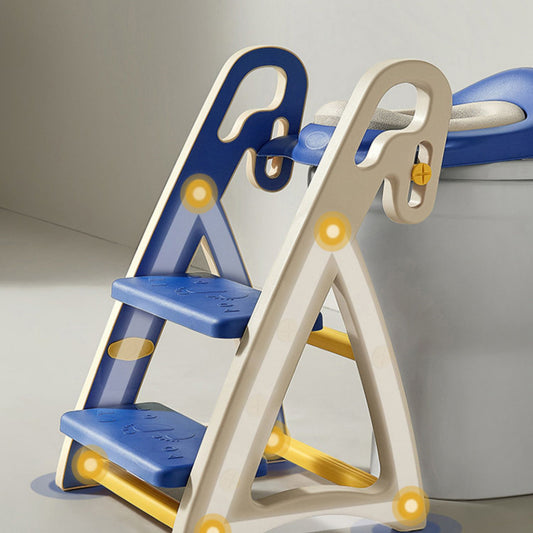 ADJUSTABLE BABY TODDLER TOILET TRAINER WITH STEP STOOL LADDER FOR BOY & GIRL