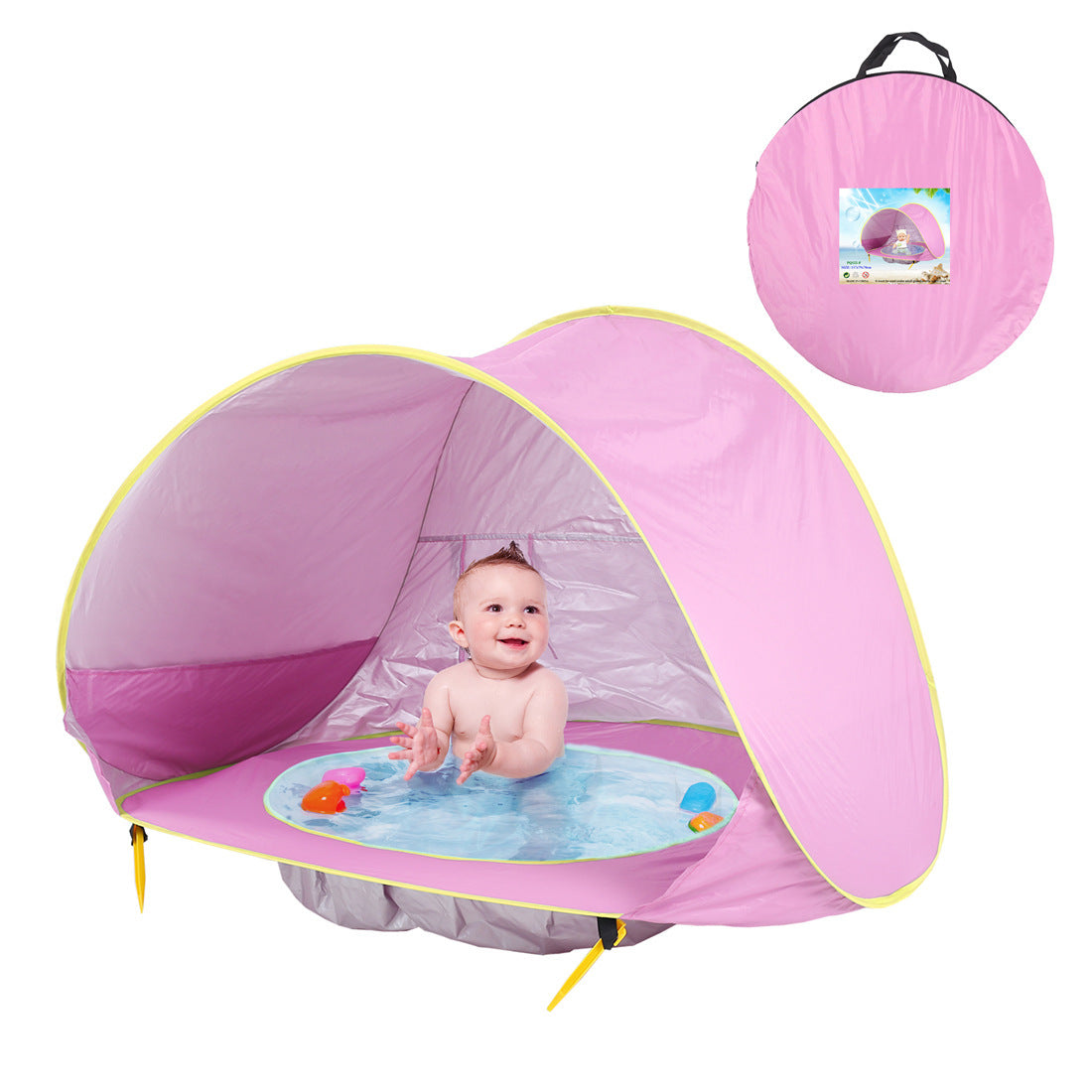 BABY BEACH TENT KIDS OUTDOOR CAMPING EASY FOLD UP WATERPROOF TENT UV PROTECTING