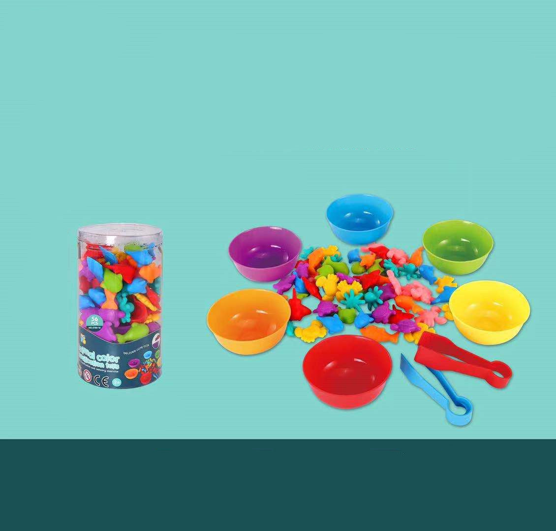 BABY CHILDRENS RAINBOW COUNTING EARLY EDUCATION COGNITIVE TOYS