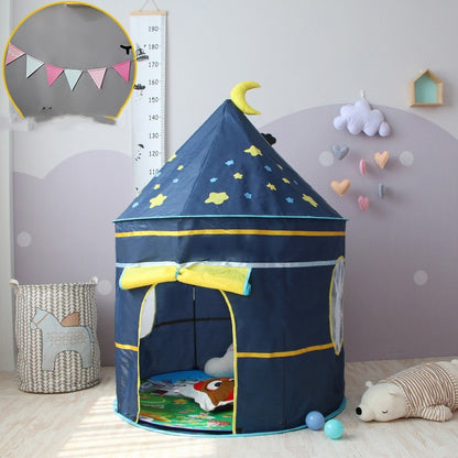 CHILDRENS INDOOR PLAYHOUSE CASTLE TENT