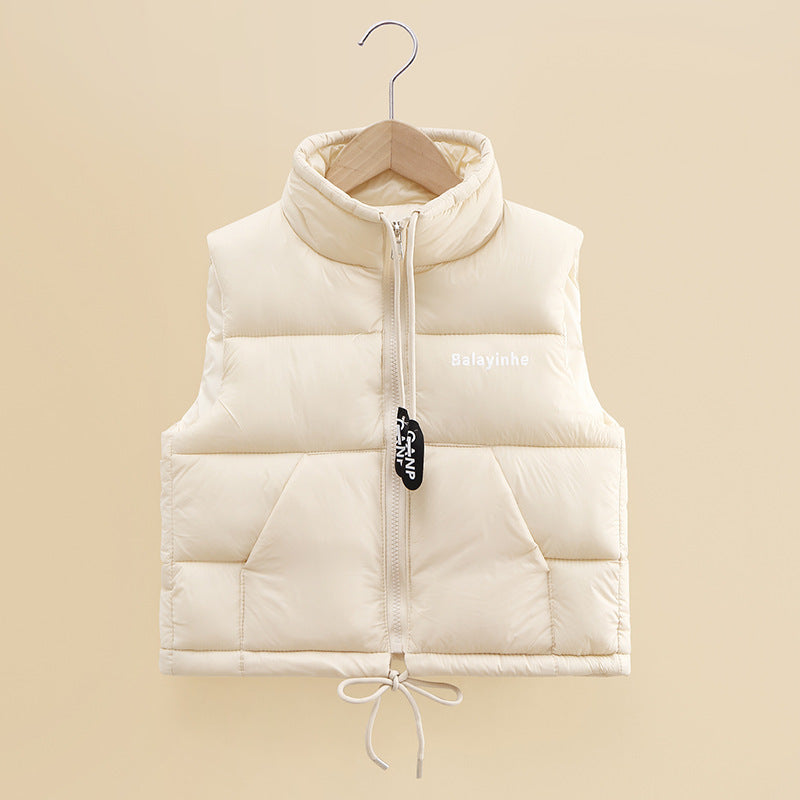 Beige Puffer Jacket Display Picture