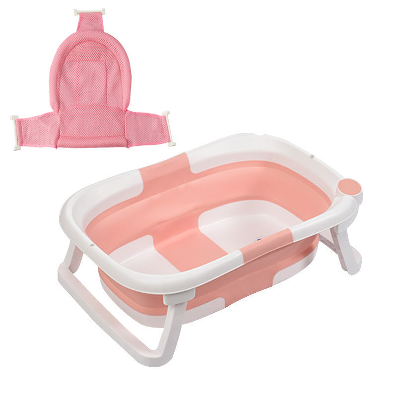 BABY BATHTUB WITH WATER TEMPERATURE (NON-SLIP), FOLDABLE