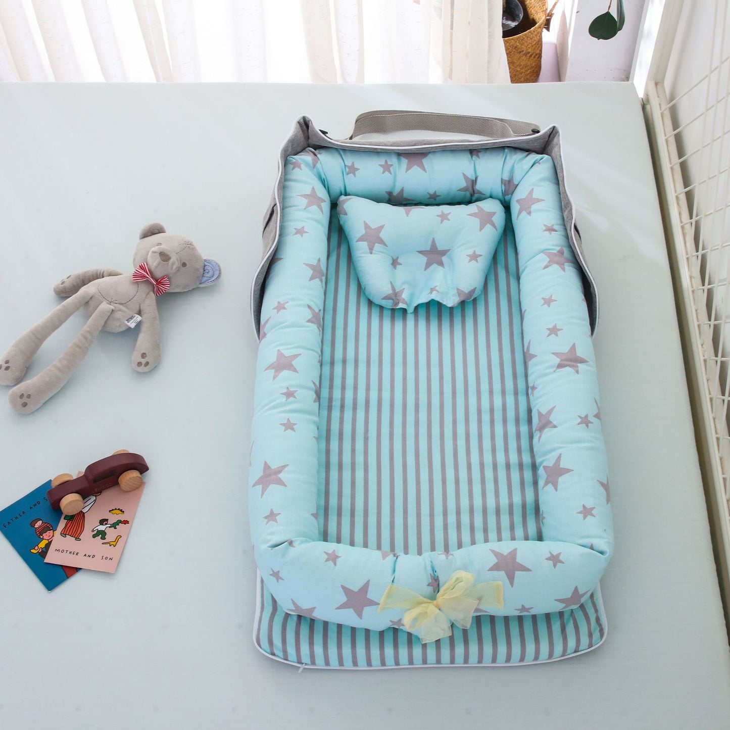 COTTON PORTABLE FOLDABLE BABY BED