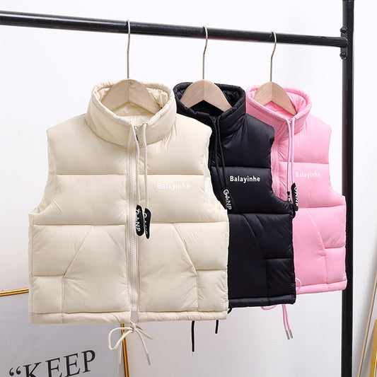 Puffer Jacket All Three Colors Beige, Black and Pink