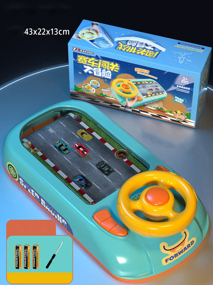 CHILDREN DRIVING SIMULATION ELECTRIC DESKTOP GAME CONSOLE