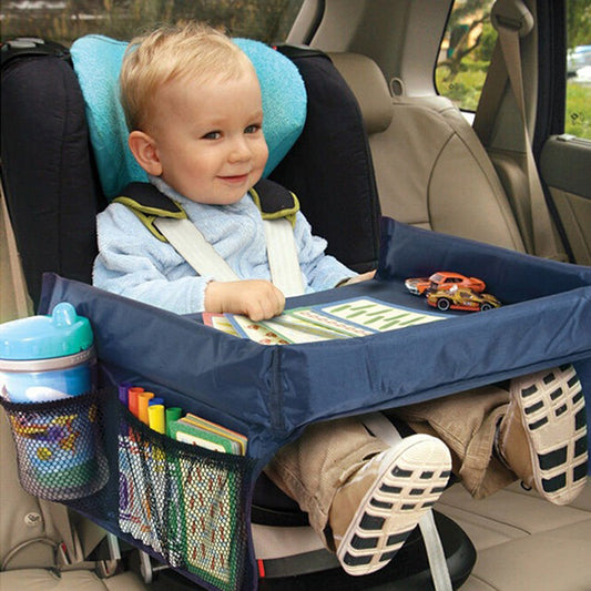 VEHICLE MOUNTED CHILDRENS WATERPROOF TABLE TRAY