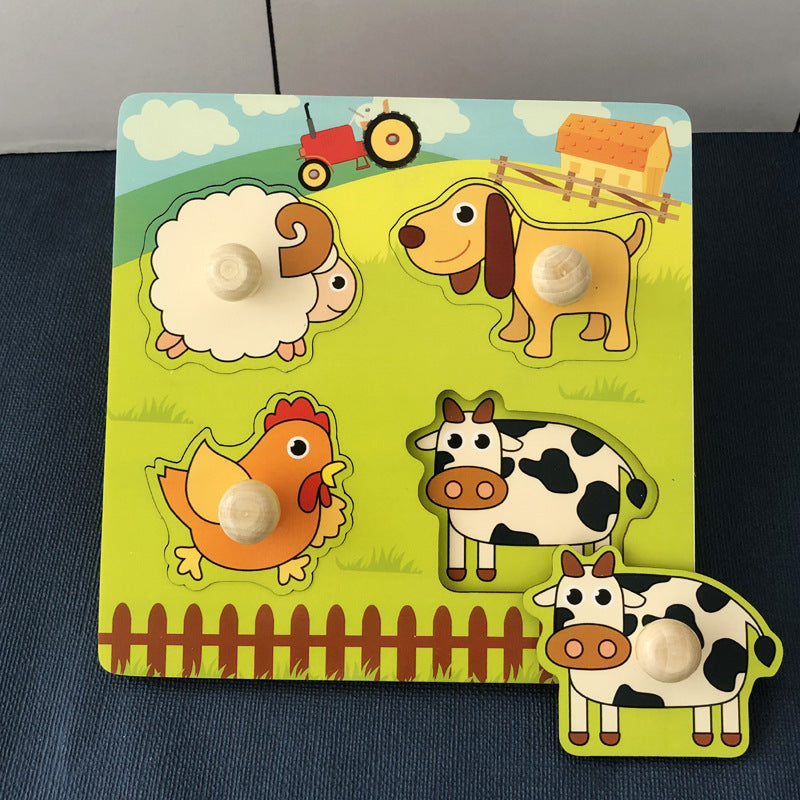 Cute Wood Puzzle for Kids