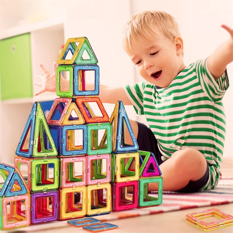 MAGNETIC BUILDING BLOCKS DIY MAGNETS TOY FOR KIDS