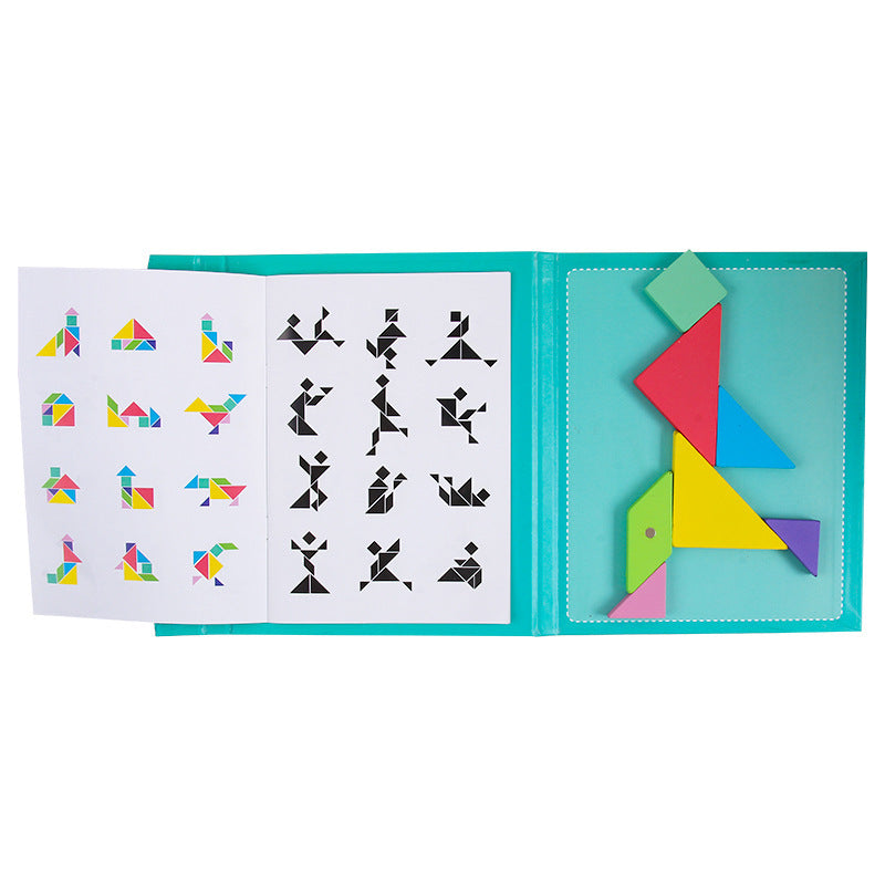Magnetic Tangram Puzzle