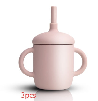 NEW BABY FEEDING CUP STRAW WATER BOTTLE SIPPY CUP