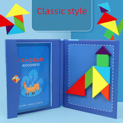 Magnetic Tangram Puzzle