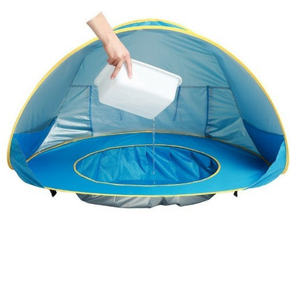 BABY BEACH TENT KIDS OUTDOOR CAMPING EASY FOLD UP WATERPROOF TENT UV PROTECTING