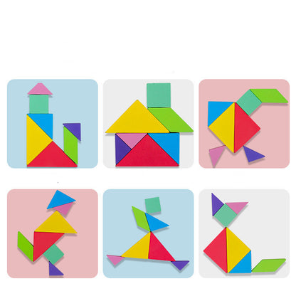 Magnetic Tangram Puzzle