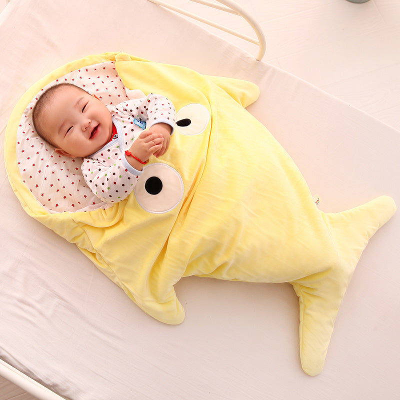 BABIES CUTE SHARK SLEEPING BAG