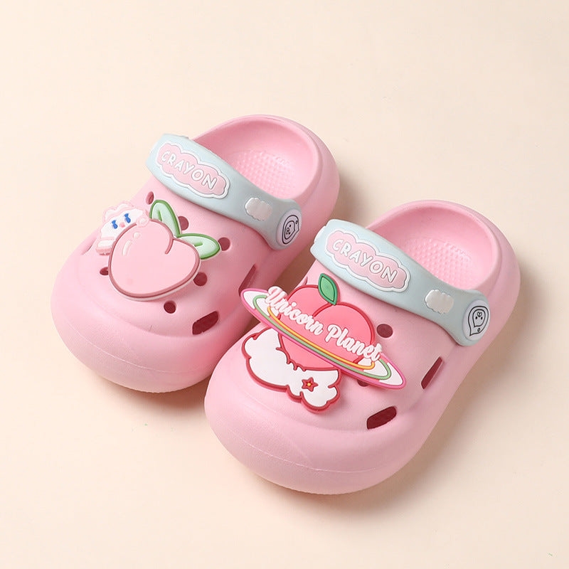 Boys And Girls Soft-soled Slippers