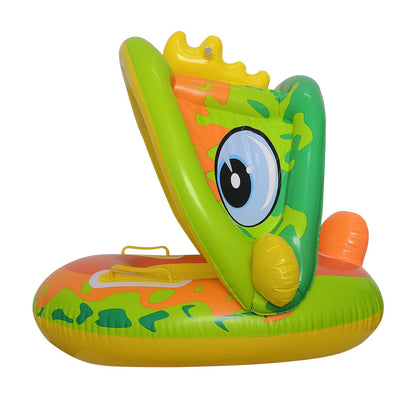 CHILDREN'S SWIMMING RINGS INFLATABLE DEATACHABLE  SEAT Ring PVC BATH TUB