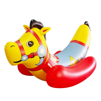 CHILDREN'S GIANT INFLATABLE RIDING POOL CHAIR