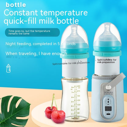 CONSTANT TEMPERATURE FEEDING BOTTLE NEWBORN BABY INSULATING MILK BOTTLE