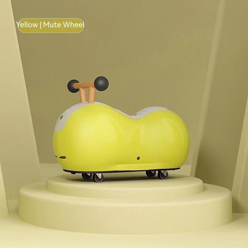 CREATIVE AND CUTE SILENT BABY RIDE ON