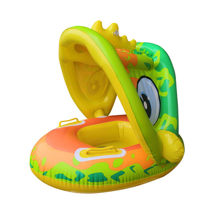 CHILDREN'S SWIMMING RINGS INFLATABLE DEATACHABLE  SEAT Ring PVC BATH TUB