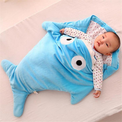 BABIES CUTE SHARK SLEEPING BAG