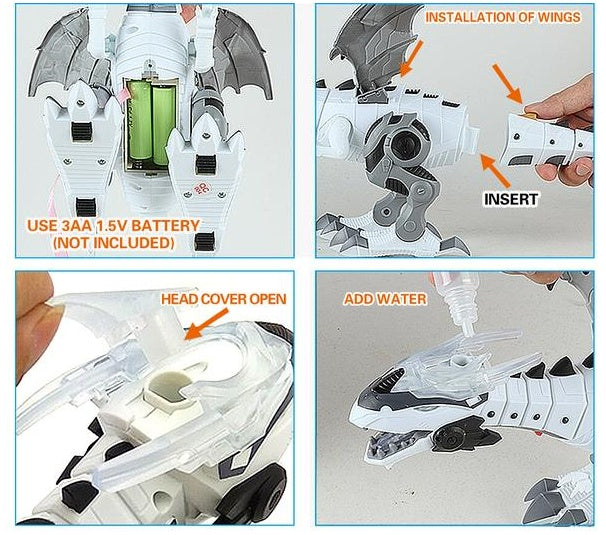 INTELLIGENT ROBOT DINOSAUR ROBOT