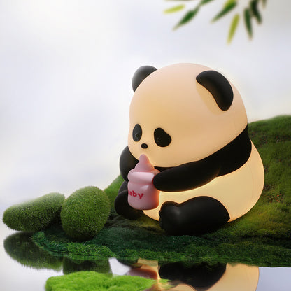 FLOWER PANDA PAT LAMP COLORFUL SILICON