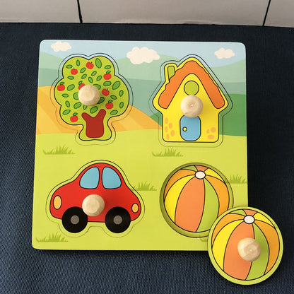 Cute Wood Puzzle for Kids