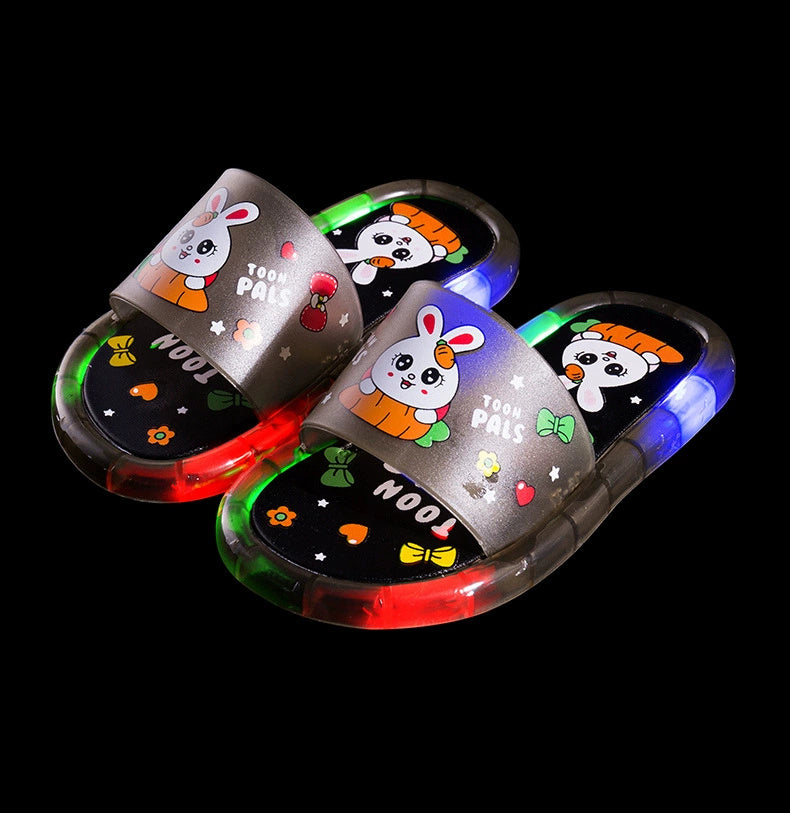 Cute Summer Slippers With Light