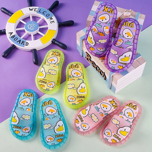 Cute Summer Slippers With Light