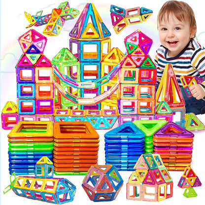 MAGNETIC BUILDING BLOCKS DIY MAGNETS TOY FOR KIDS