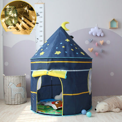 CHILDRENS INDOOR PLAYHOUSE CASTLE TENT