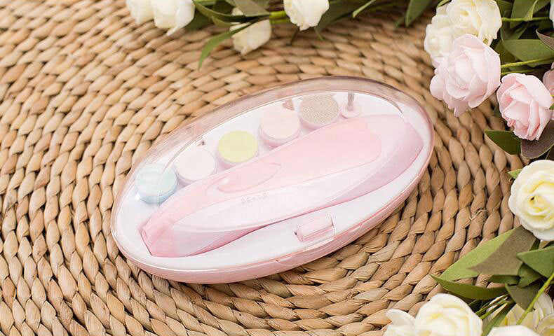 ANTI-SCRATCH MULTIFUNCTINAL  BABY ELECTIC NAIL POLISHER/TRIMMER