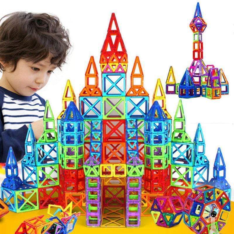 MAGNETIC BUILDING BLOCKS DIY MAGNETS TOY FOR KIDS