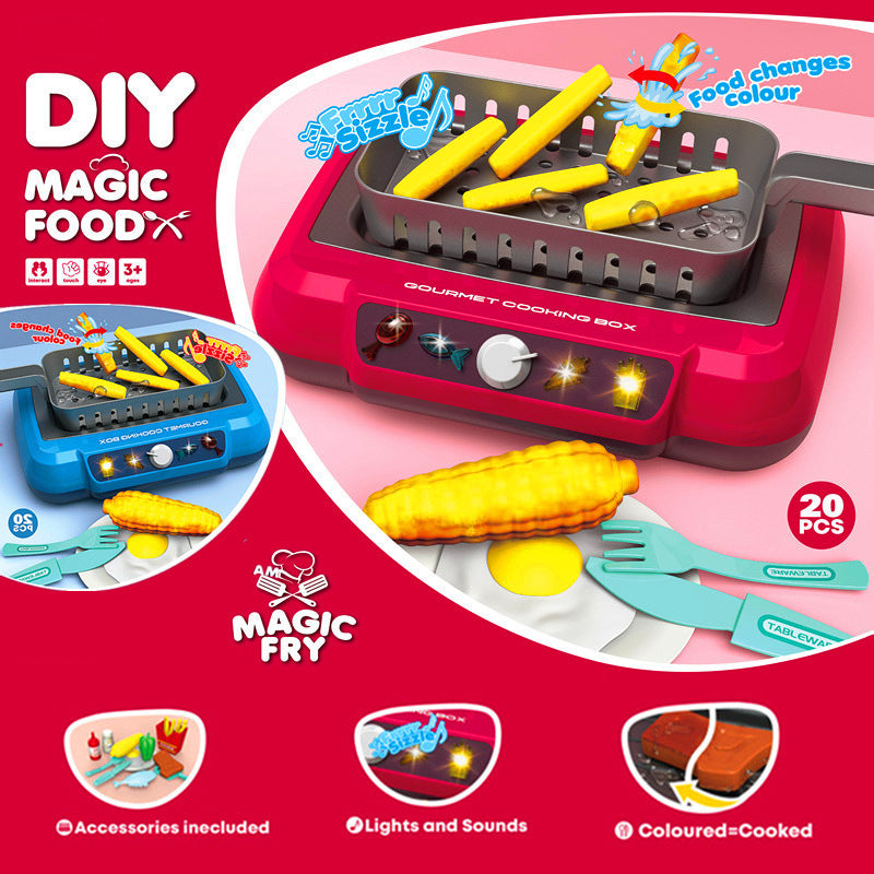 INDUCTION KITCHEN COOKING TOYS DIY CHILDRENS