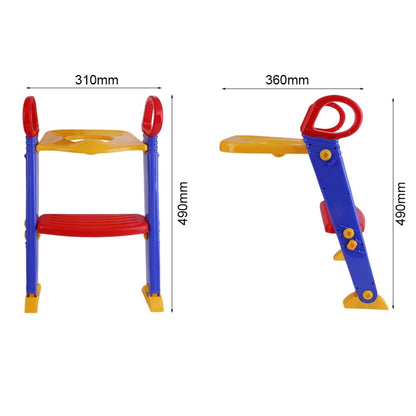 3-IN-1 BABY INFANT POTTY TRAINING TOILET SAFETY LADDER