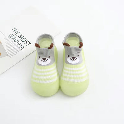 Non Slip Silicon Sole Baby Floor Socks