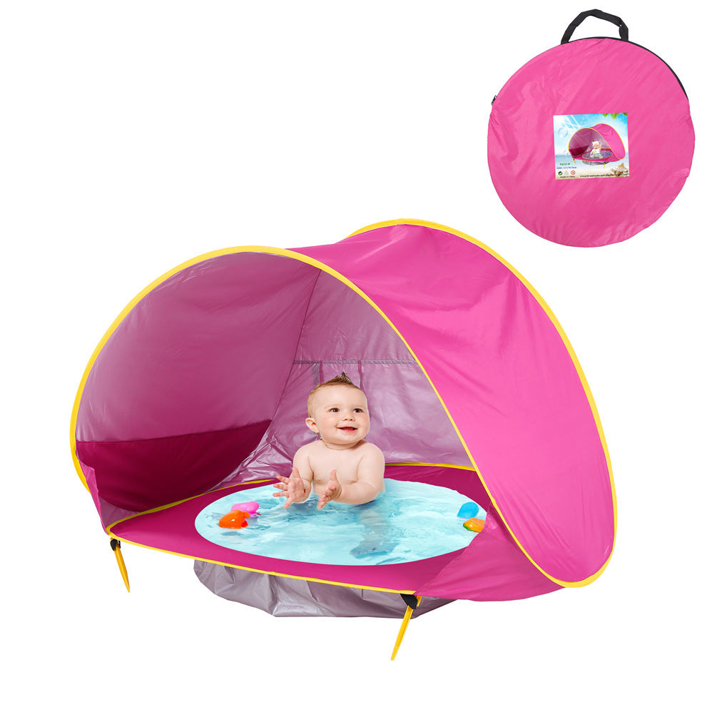 BABY BEACH TENT KIDS OUTDOOR CAMPING EASY FOLD UP WATERPROOF TENT UV PROTECTING