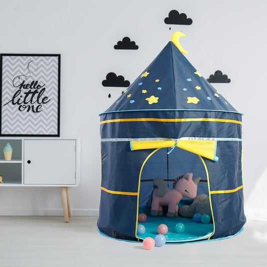 CHILDRENS INDOOR PLAYHOUSE CASTLE TENT