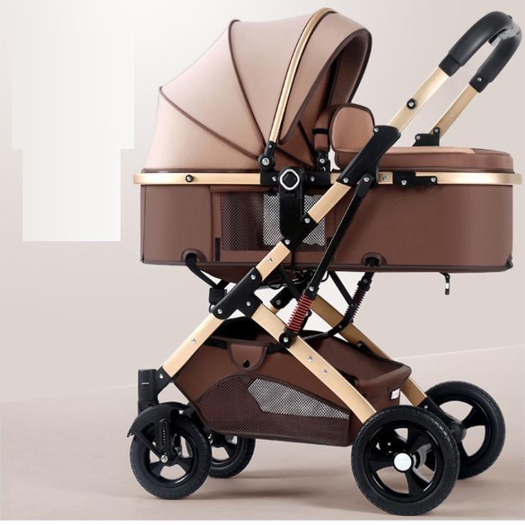 TWO-WAY NEWBORN BABY STROLLER PORTABLE & FOLDING