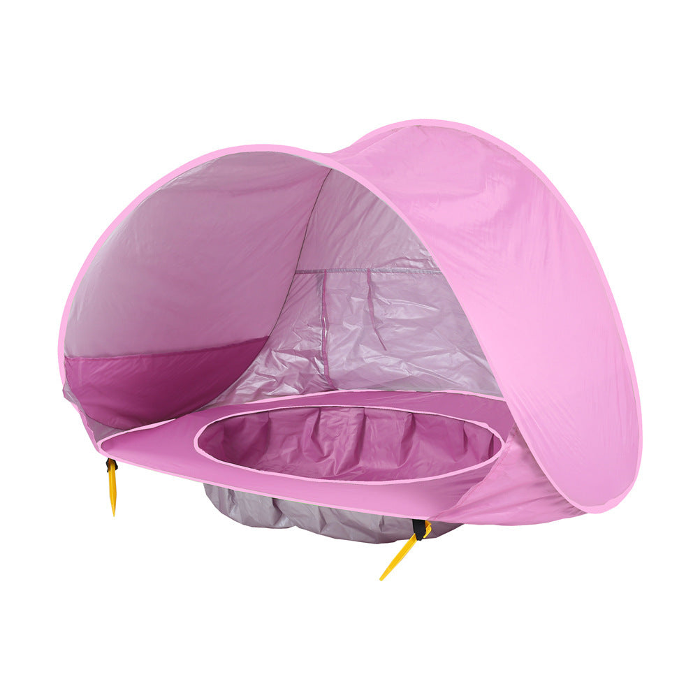 BABY BEACH TENT KIDS OUTDOOR CAMPING EASY FOLD UP WATERPROOF TENT UV PROTECTING