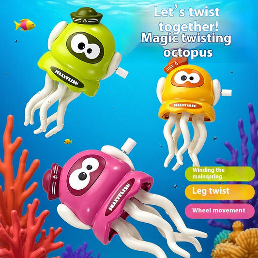 Funky Dancing Jellyfish – Eco-Friendly Wind-Up Baby Toy