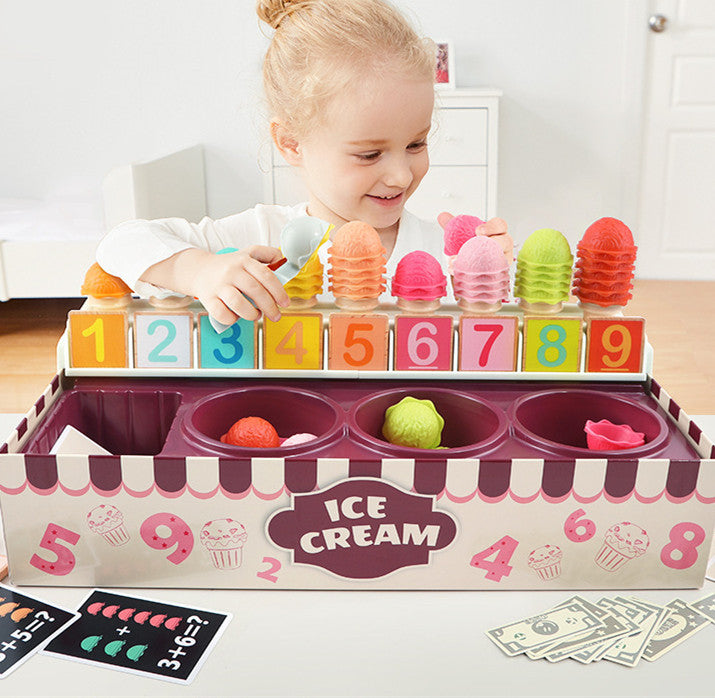 NEW ICE CREAM PALOUR KITCHEN TOY FOR CHILDRENS