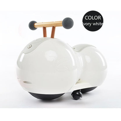 CREATIVE AND CUTE SILENT BABY RIDE ON