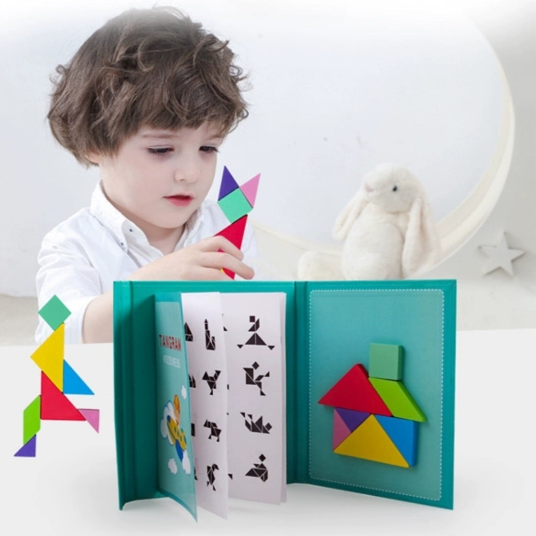 Magnetic Tangram Puzzle