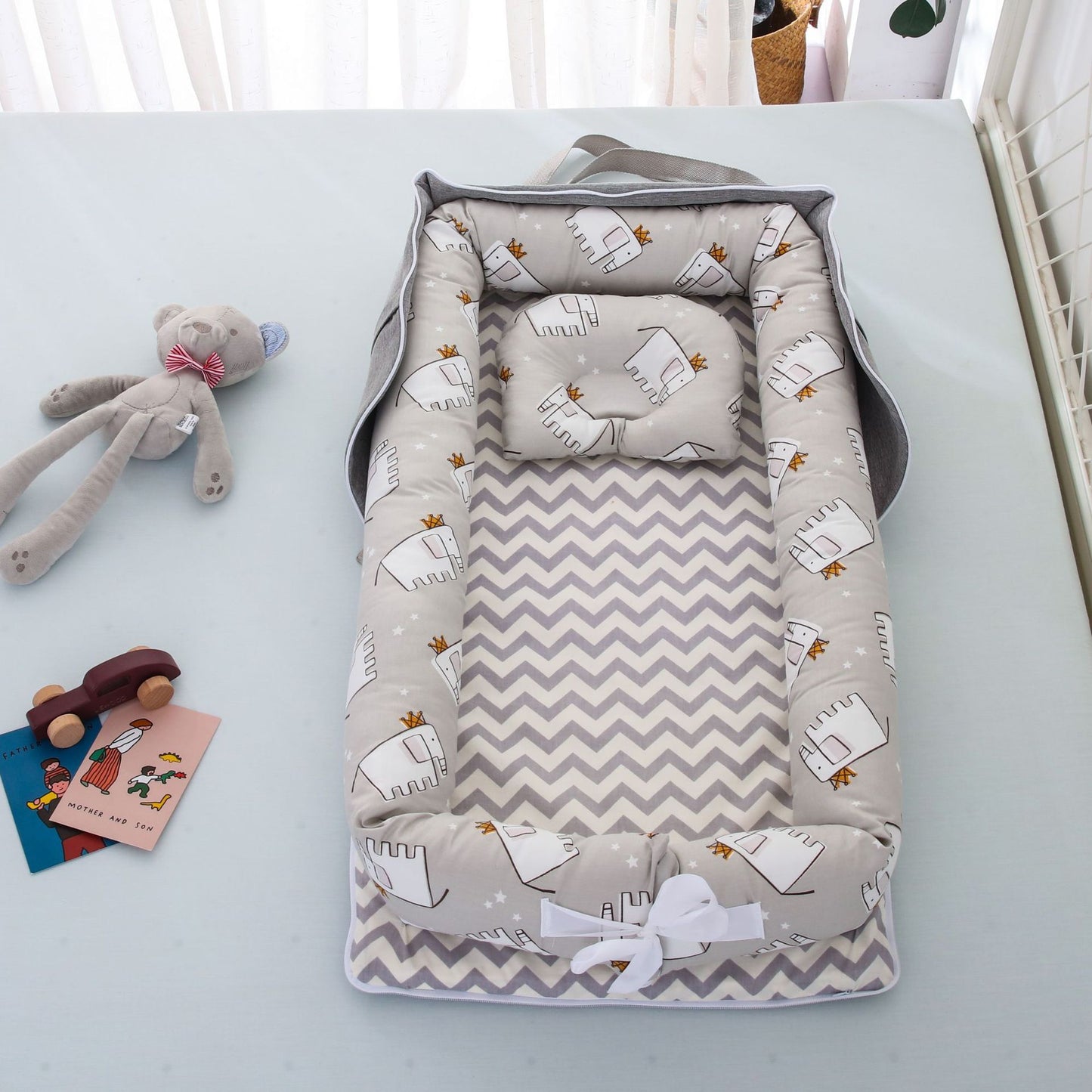 COTTON PORTABLE FOLDABLE BABY BED