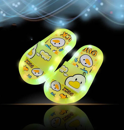 Cute Summer Slippers With Light